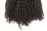 Kinky curly hair great for matching coily 4a, 4b hair. blend in, sew-in, or clip in